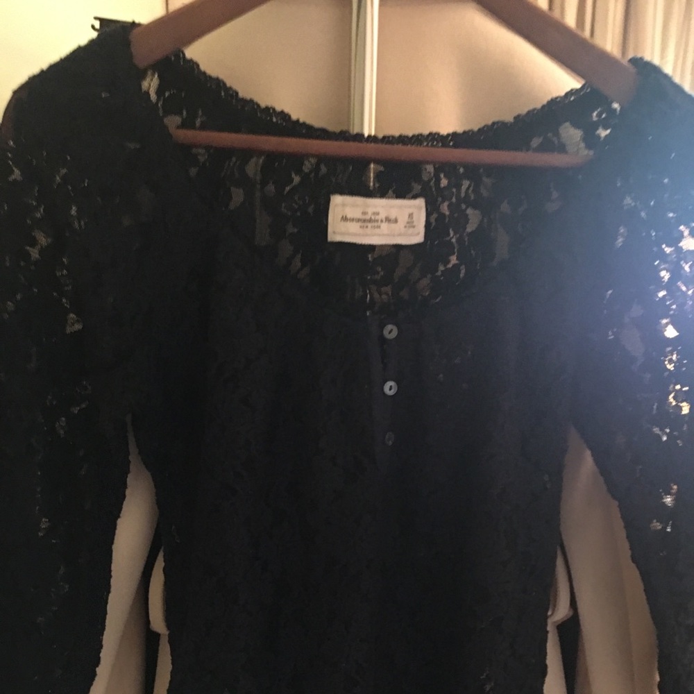 Abercrombie and Fitch lace shirt/blouse